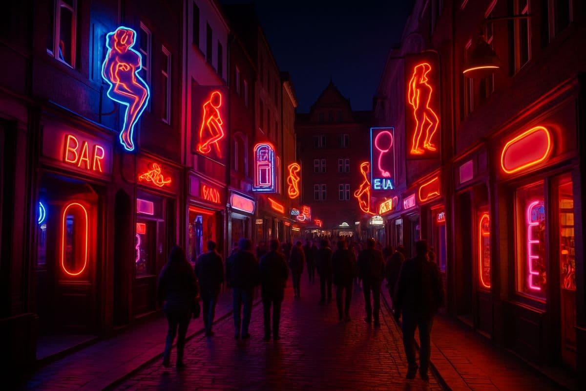 Hauptbild des Artikels - Rotlichtviertel in Deutschland: Der große Guide (2026)